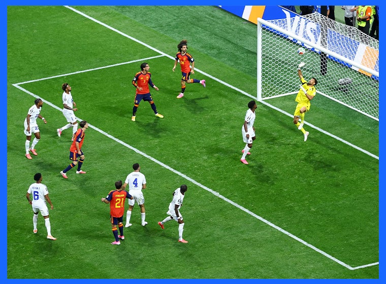 Imagen del partido ante Cabo Verde