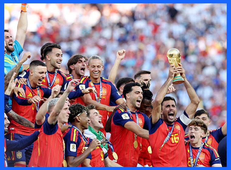 Imagen del partido ante Argentina