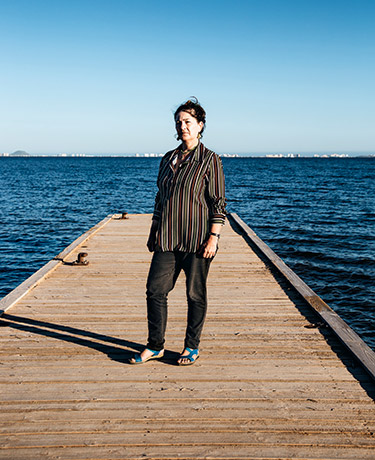 Julia Martínez, directora técnica de la Fundación Nueva Cultura del Agua. Asegura que lo que sucede en el Mar Menor «es la crónica de una muerte anunciada». |