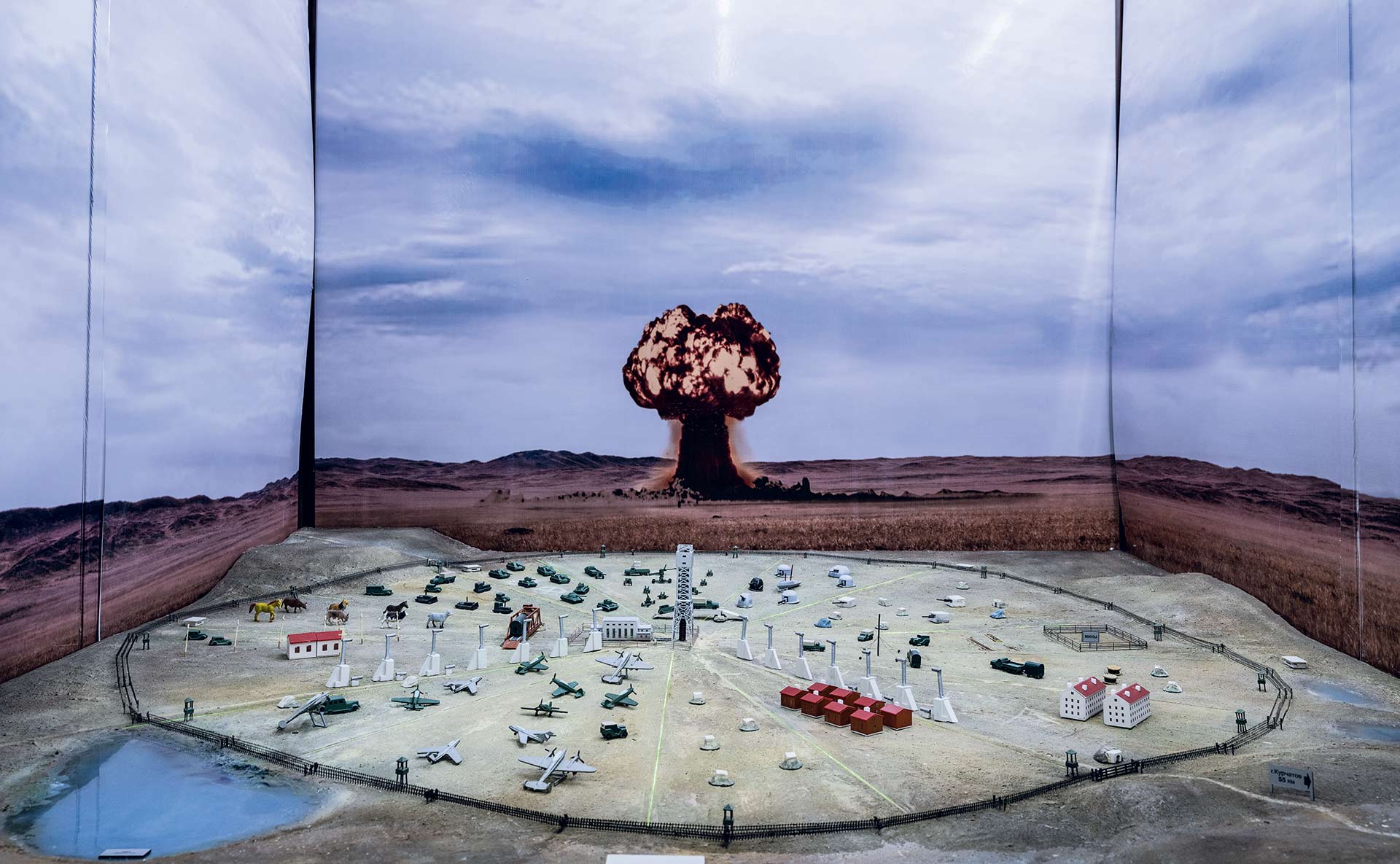 Aquí estallaron 456 bombas atómicas