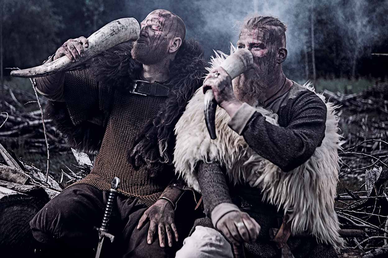 Los berserker eran el cuerpo de élite que los reyes vikingos utilizaban como fuerza de choque. Se creía que eran indestructibles.