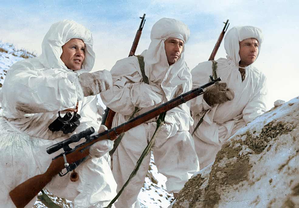 Oficiales y suboficiales eran objetivo principal de los francotiradores rusos.