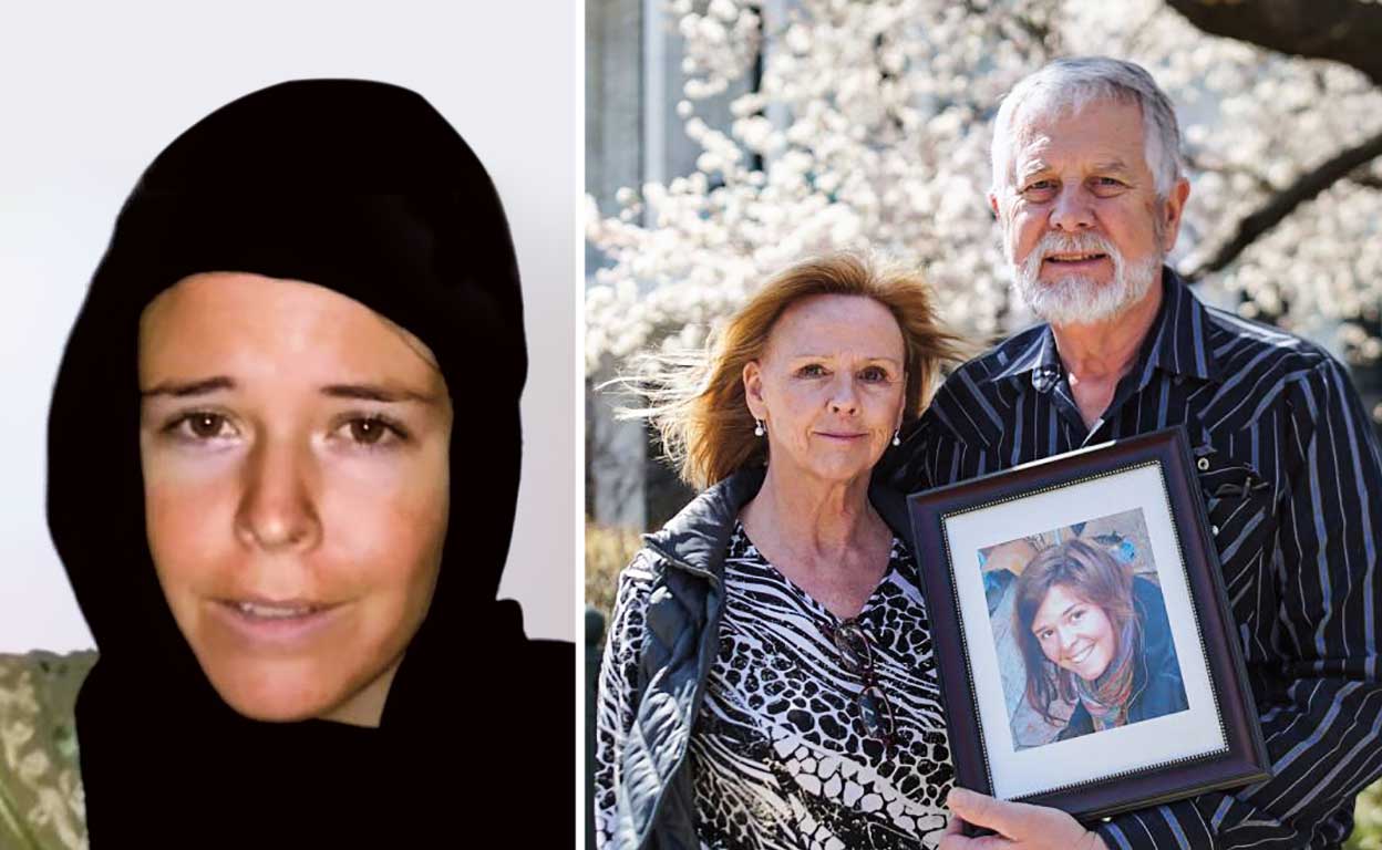 Esta joven de Arizona fue secuestrada por ISIS en agosto de 2013 en Alepo (Siria) cuando salía de un hospital de Médicos sin Fronteras. Tenía 26 años. Durante 18 meses fue retenida y violada junto con otras mujeres de la etnia yazidí. Según la CIA a partir del testimonio de una joven que logró huir, Kayla fue tomada como esclava sexual ('esposa') por el líder, Abu Bakr al-Bagdadi. En 2015 fue asesinada. ISIS envió fotos de su muerte a sus padres.