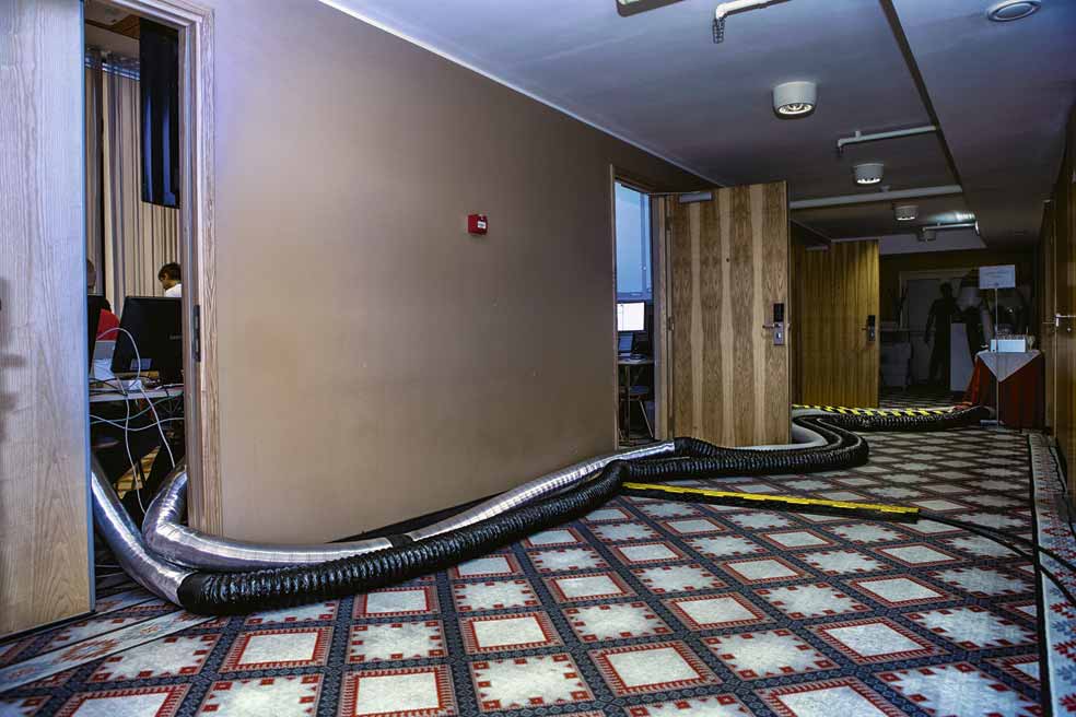 Red de cableado para cubrir las necesidades de cibersoldados de 17 países.