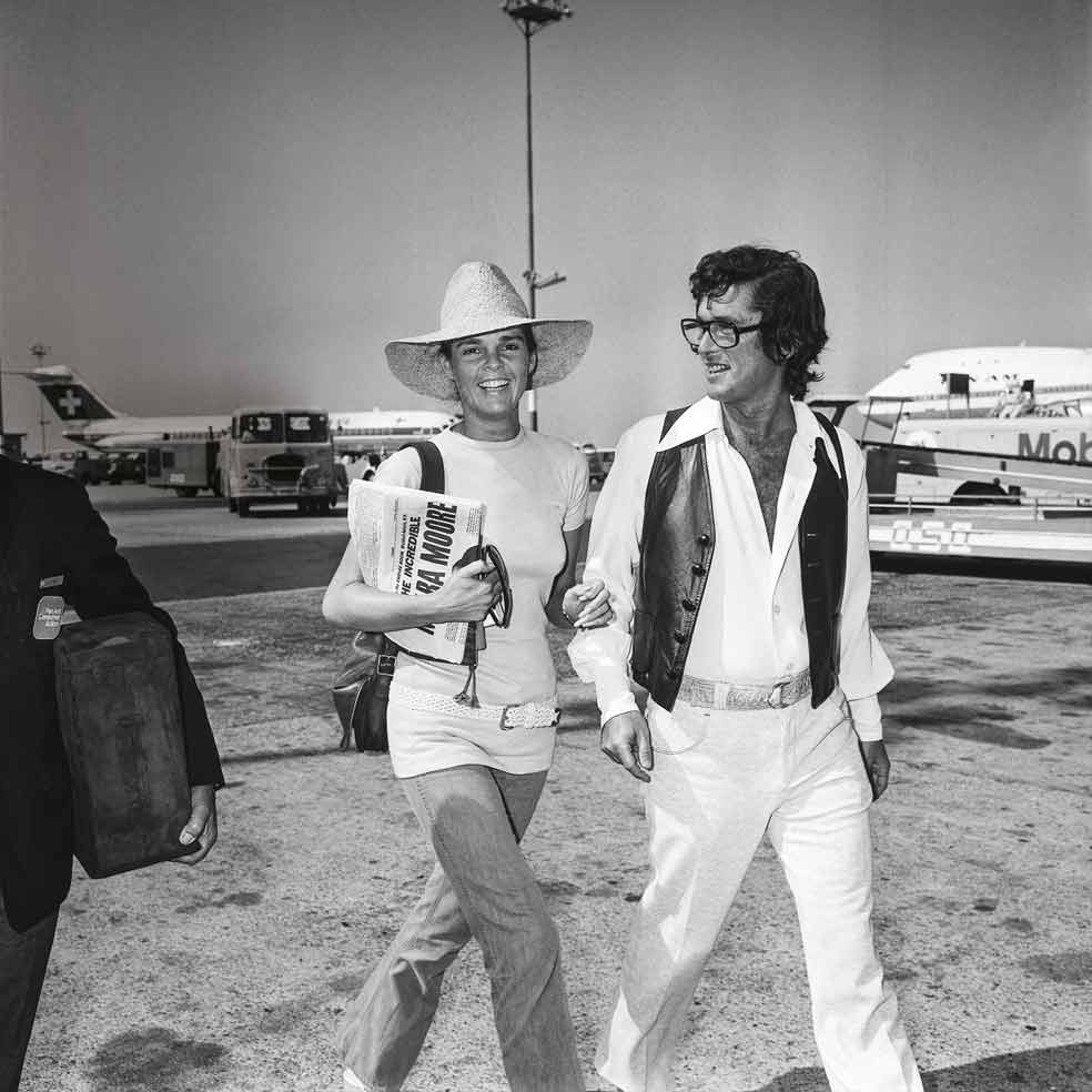 El productor de Hollywood Robert Evans fue su segundo marido, al que dejó por McQueen. Antes había estado casada, durante solo un año, con Robin Hoen, un joven estudiante de Harvard.