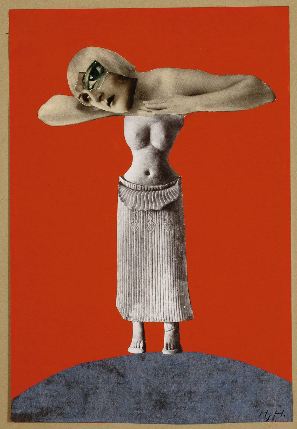 «Éramos unos golfos», reconoció Hannah Höch. En sus fotomontajes (este es Sin título, de 1930) abundan las mujeres extraídas de revistas.