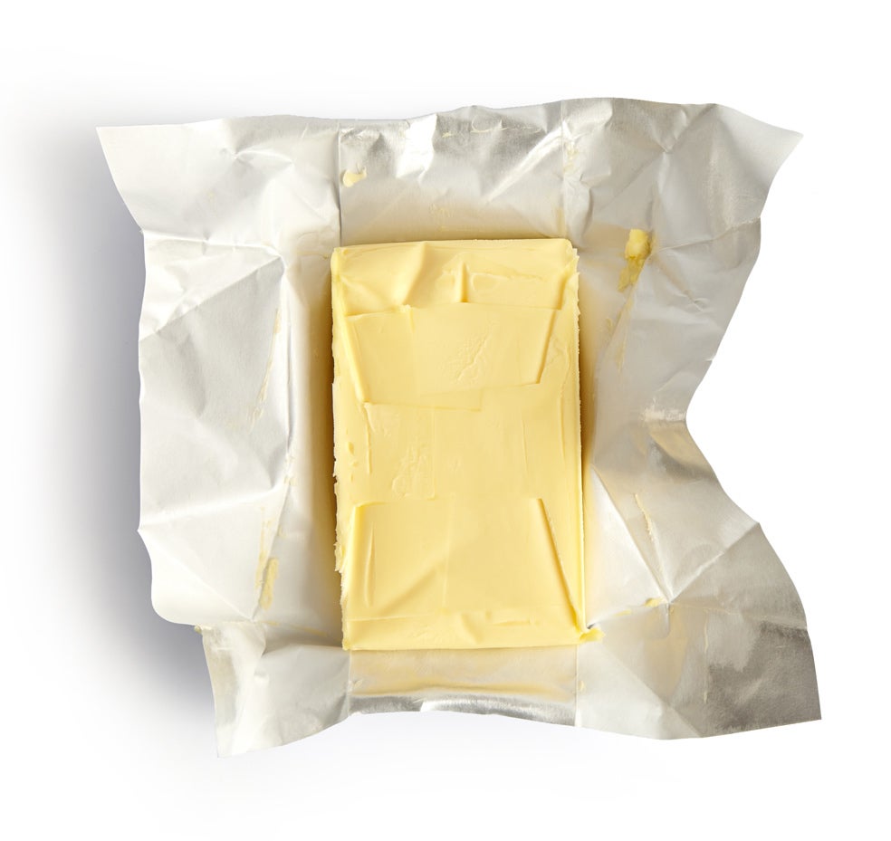 Imagen - Elimina grasasIngerir muchas grasas saturadas, como las de la mantequilla, se ha mostrado muy perjudicial para la memoria: afecta a las moléculas implicadas en la sinapsis.