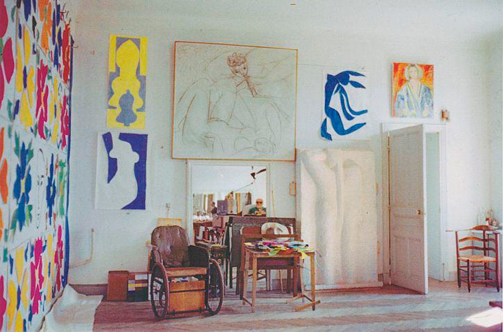 El mar, la luz, los colores y el exotismo eran fundamentales para Henri Matisse. En sus últimos años no pudo caminar, pero siguió creando, sobre todo gouaches colorios.