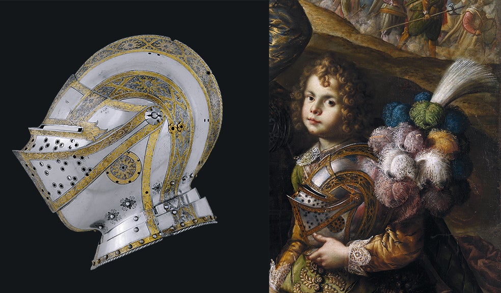 Uno de los primeros éxitos de Felipe IV fue lograr que los franceses levantaran el asedio de Génova. El pintor Antonio de Pereda inmortalizó la escena en el cuadro El socorro de Génova por el marqués de Santa Cruz. En un extremo pintó a un paje con la celada que Felipe II llevó en San Quintín, 70 años antes; el mensaje: de victoria en victoria.