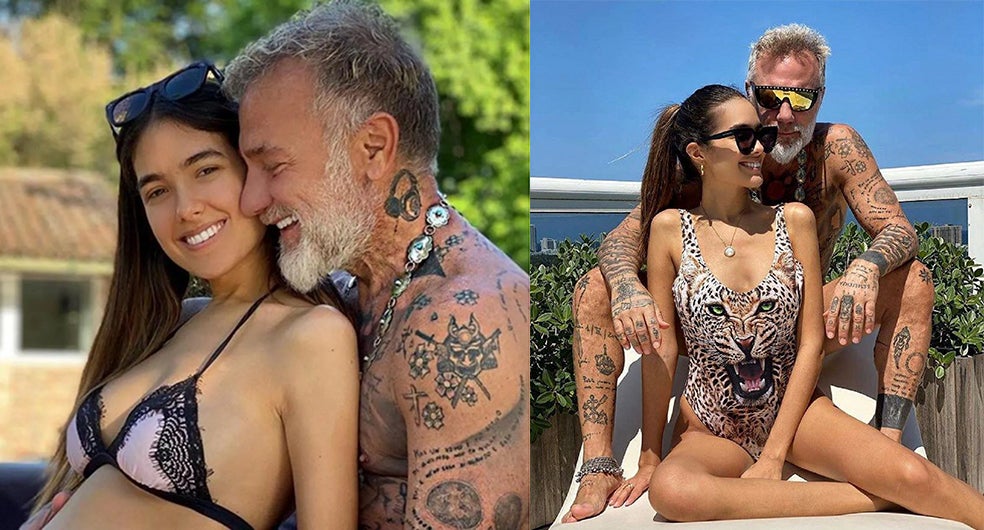 Gianluca Vacchi, de 56 años, emprendedor y propietario de una de las primeras empresas fabricantes de autocaravanas de Europa, se ha convertido en el imaginario de muchas jóvenes en el perfecto sugar daddy. Se hizo famoso con vídeos virales en los que bailaba a bordo de yates y en lujosos entornos. Y en 2018 una de las modelos que le acompañaba en esos viajes, la venezolana Sharon Fonseca, se convirtió en su pareja. Tenia 23 años. Hoy tienen una hija en común.