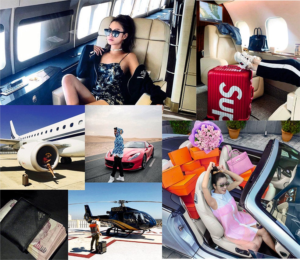 A los jóvenes millonarios de Singapur les encanta mostrar su vida de lujo en redes sociales.