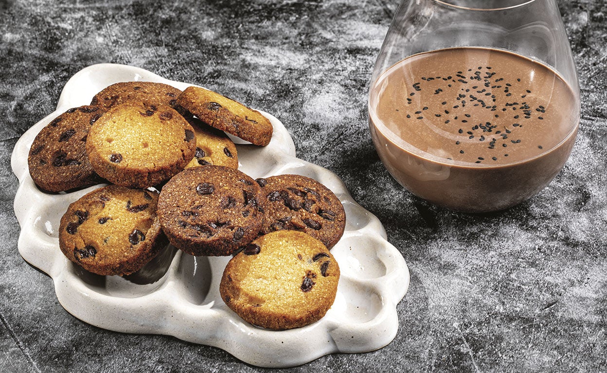Galletas Nicoleto con chocolate aromatizado