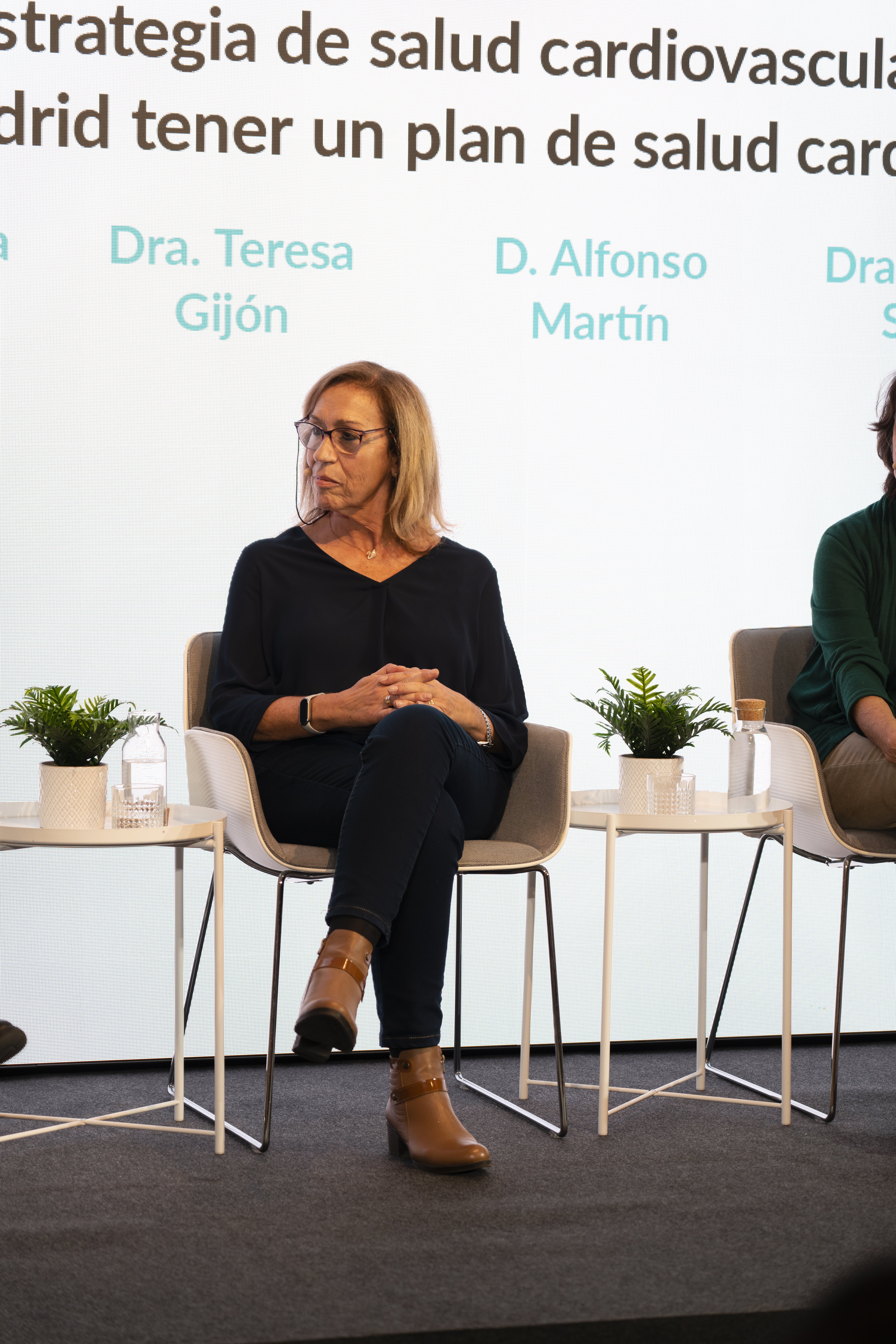 La médica de familia, Teresa Gijón, defendió el papel de la Asistencia Primaria en la lucha contra la incidencia cardiovascular.