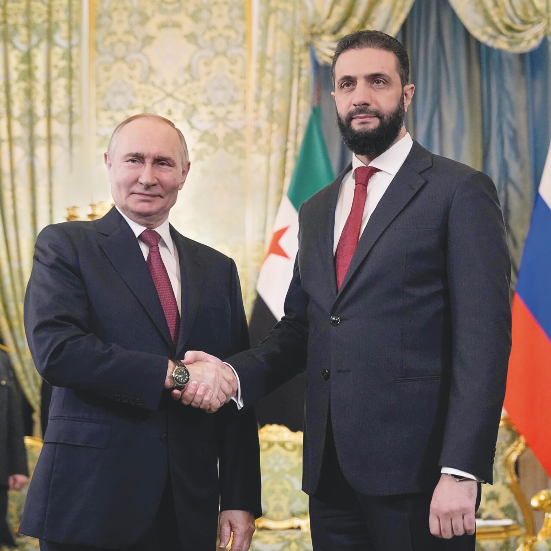 El nuevo presidente sirio, Ahmed al-Sharaa, visitó a Putin en Moscú en octubre, poco después de que Al-Assad sufriera un supuesto intento de asesinato. Su promesa de mantener las bases militares rusas en ese país árabe, estratégico en Oriente Medio, debilita la posición del exdictador ante su anfitrión.